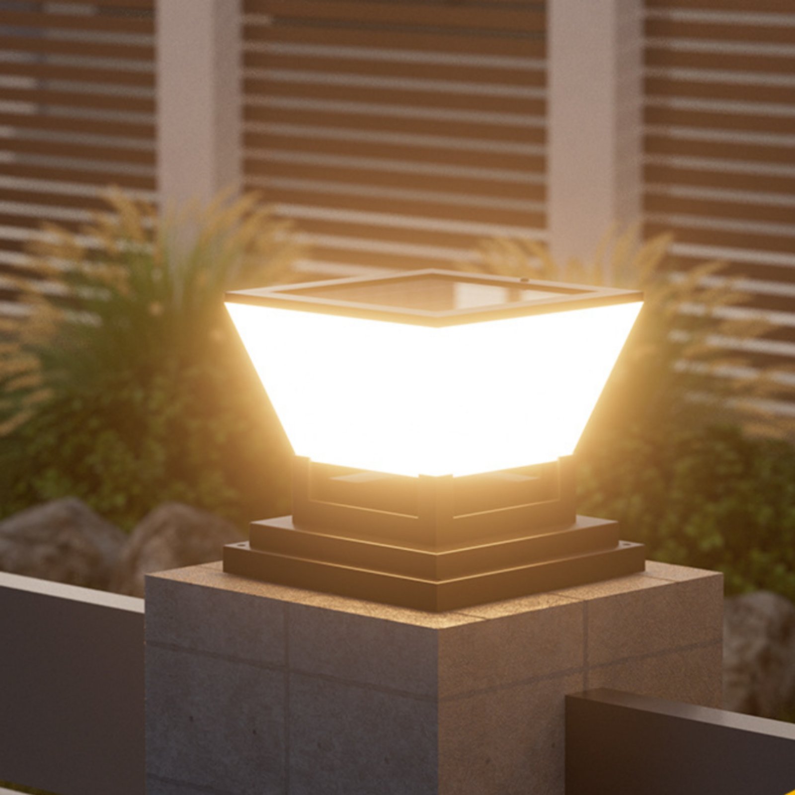 Outdoor Lighting Ip65 - Solar Post Light Water Resistant Solar