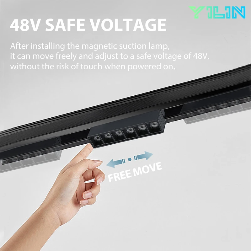 LED Magnetic Track Light Embed - огляд і ціна Outdoor Lighting Track