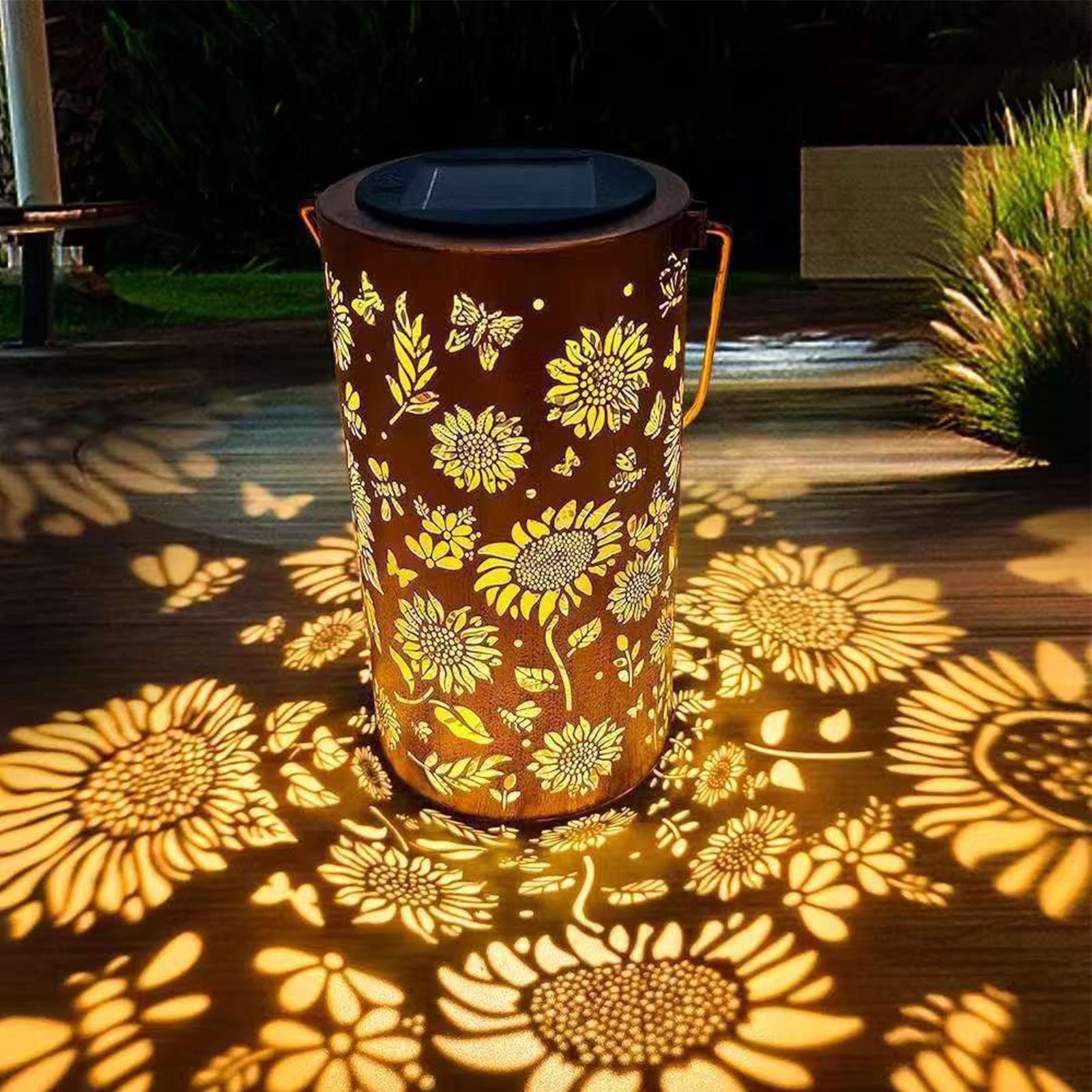Sunflower Solar Lantern Weathe - огляд і ціна Outdoor Lighting Pathway