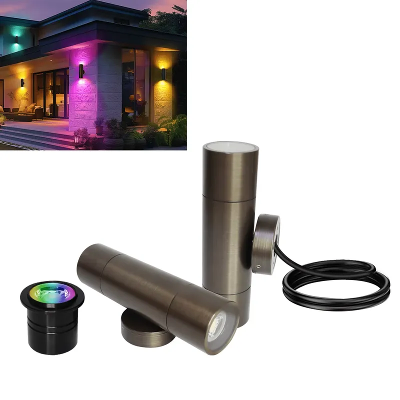 Durable Brass Outdoor LED Wall - огляд і ціна Outdoor Lighting Pathway