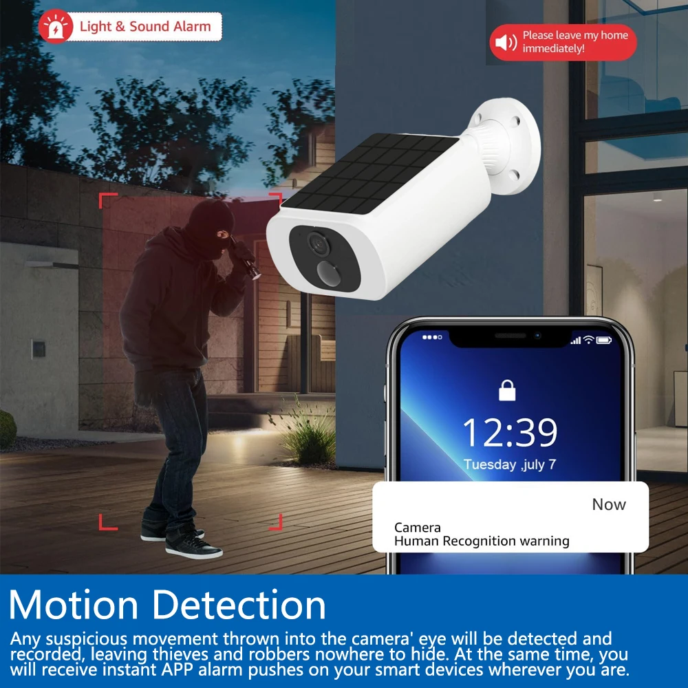 5MP Tuya Smartlife Outdoor Sol - огляд і ціна Outdoor Lighting Wireless