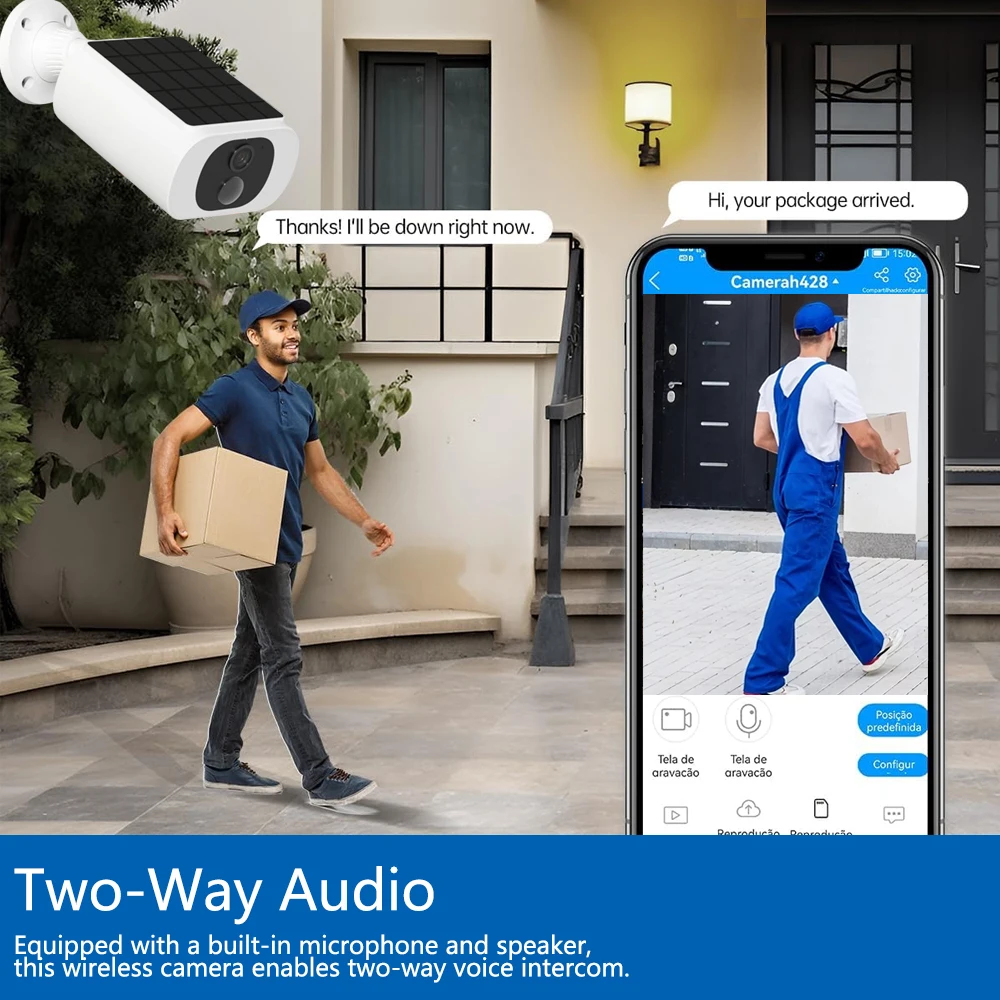5MP Tuya Smartlife Outdoor Sol - огляд і ціна Outdoor Lighting Wireless