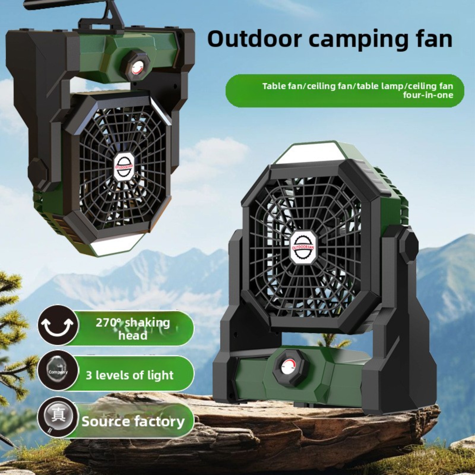 Portable 4 in 1 Outdoor Campin - огляд і ціна Outdoor Lighting Wireless