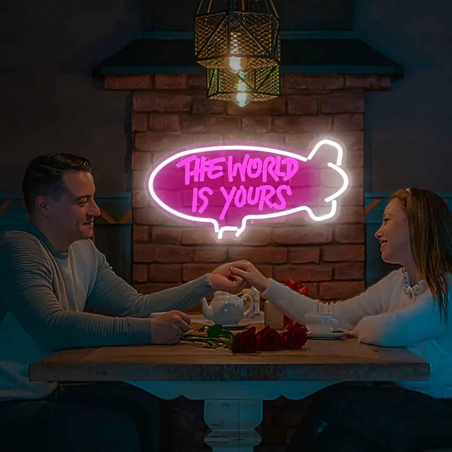 The World Is Yours Blimp Neon  - огляд і ціна Outdoor Lighting For Your Home