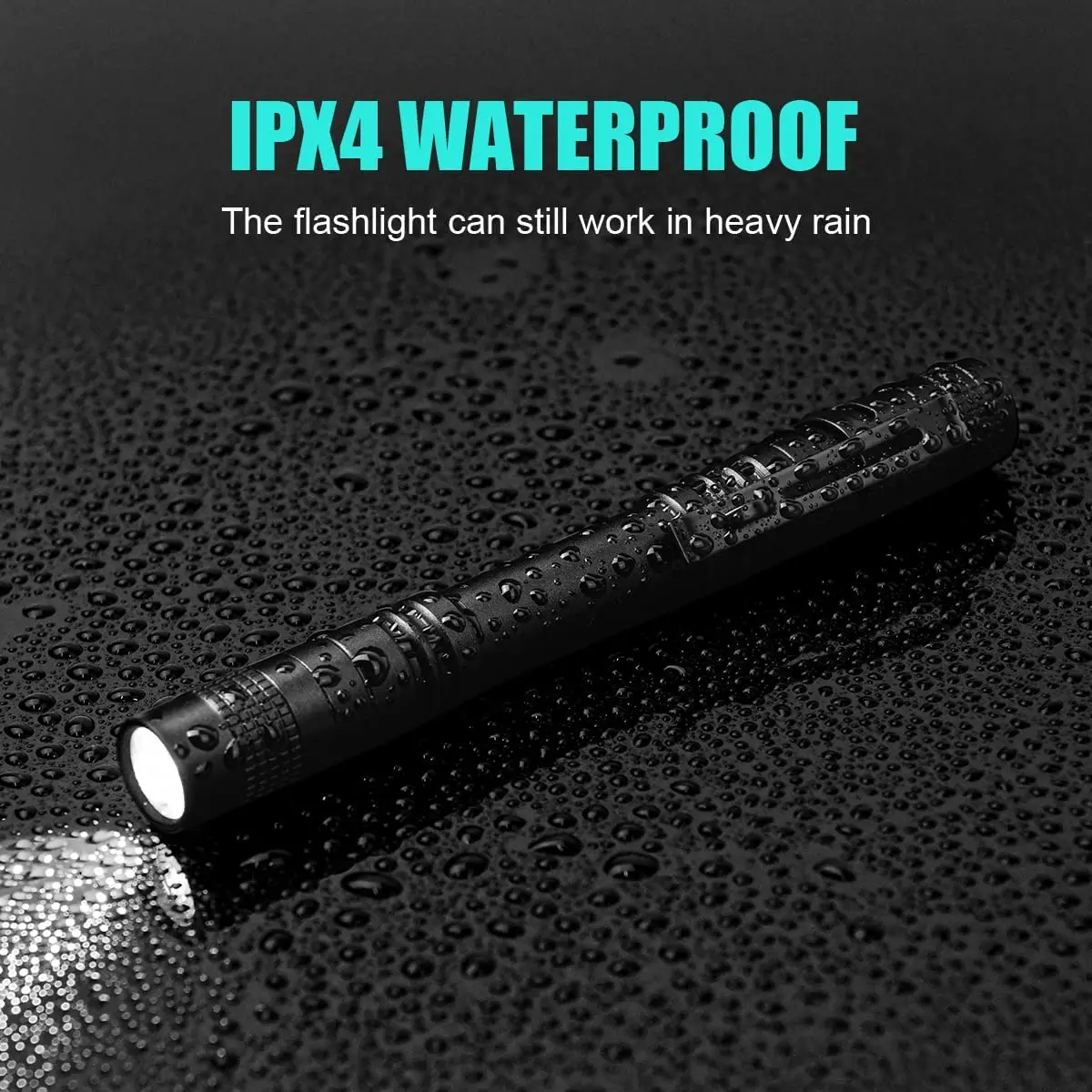 Portable Mini LED Pen Flashlig - огляд і ціна Outdoor Lighting Black