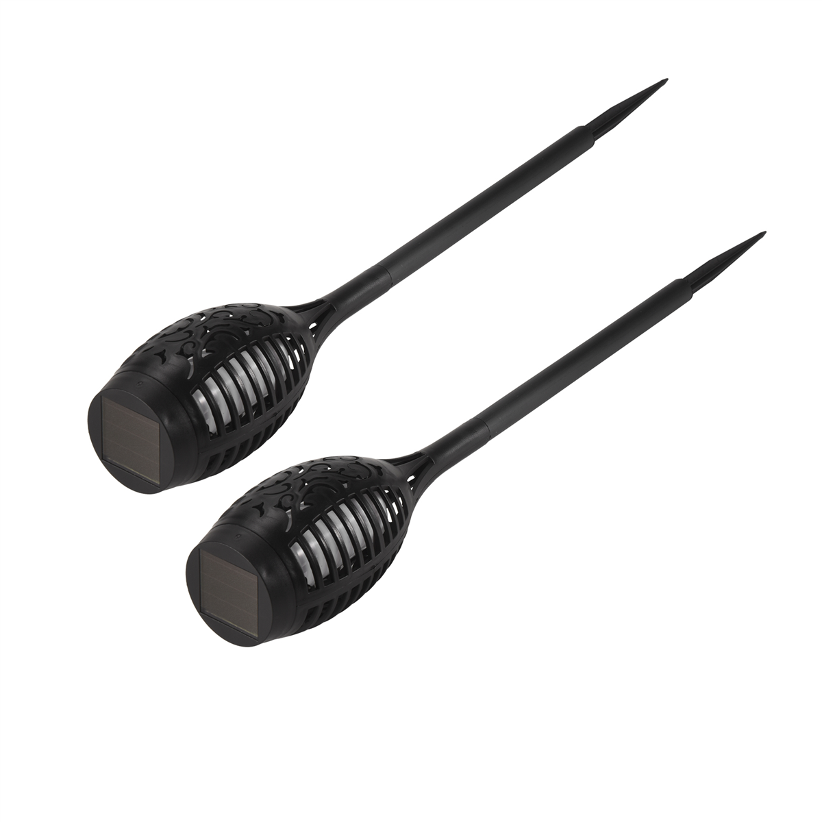 Y17A 2 Pcs LED Solar Flame Lig - огляд і ціна Outdoor Lighting And Landscape