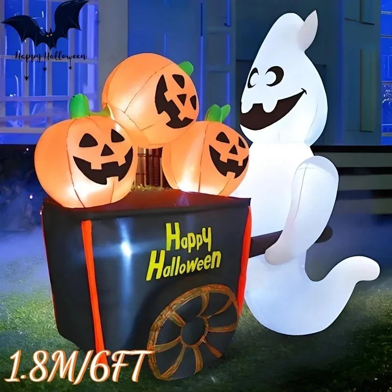 6FT Halloween Outdoor Holiday  - огляд і ціна Outdoor Lighting Effects