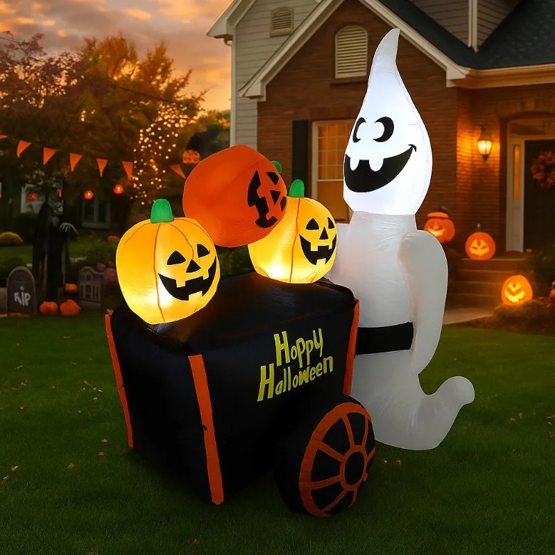 6FT Halloween Outdoor Holiday  - огляд і ціна Outdoor Lighting Effects