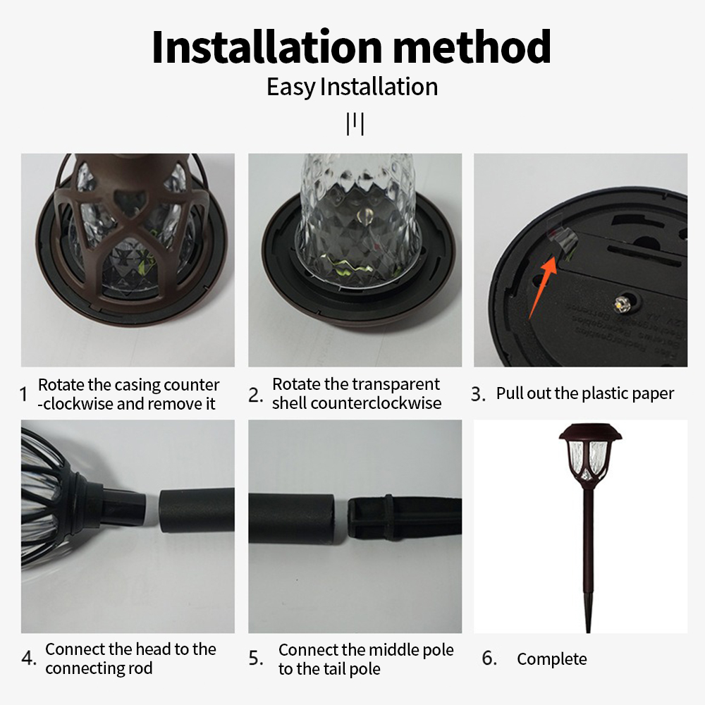 LED Solar Courtyard Lamp Outdo - огляд і ціна Outdoor Lighting Effects