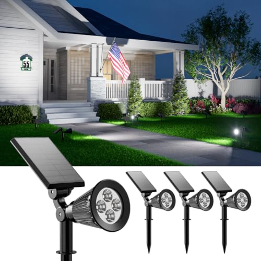 Solar Spotlights Outdoor Water - огляд і ціна Outdoor Lighting And Landscape