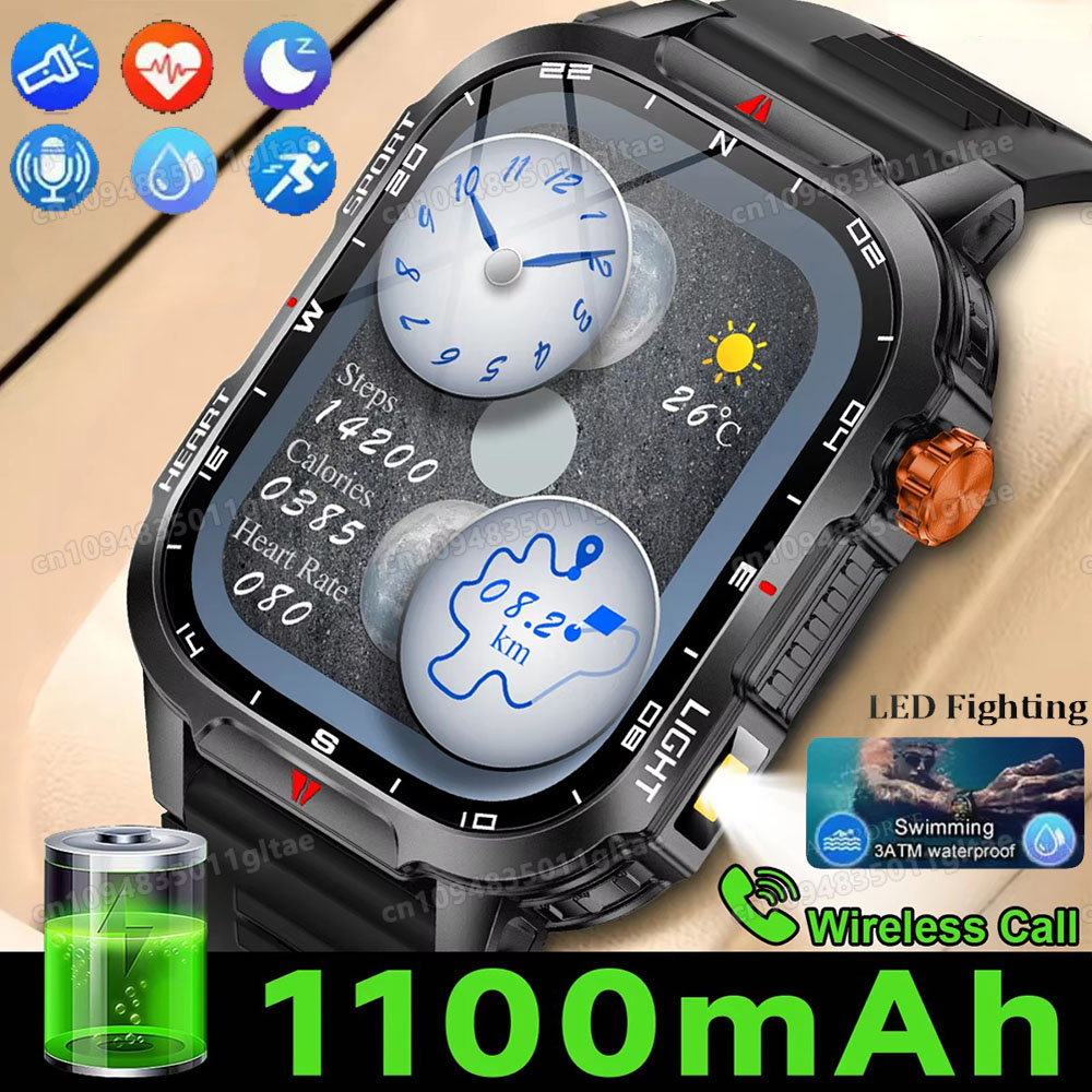 Military Outdoor Smart Watch M - огляд і ціна Outdoor Lighting Track