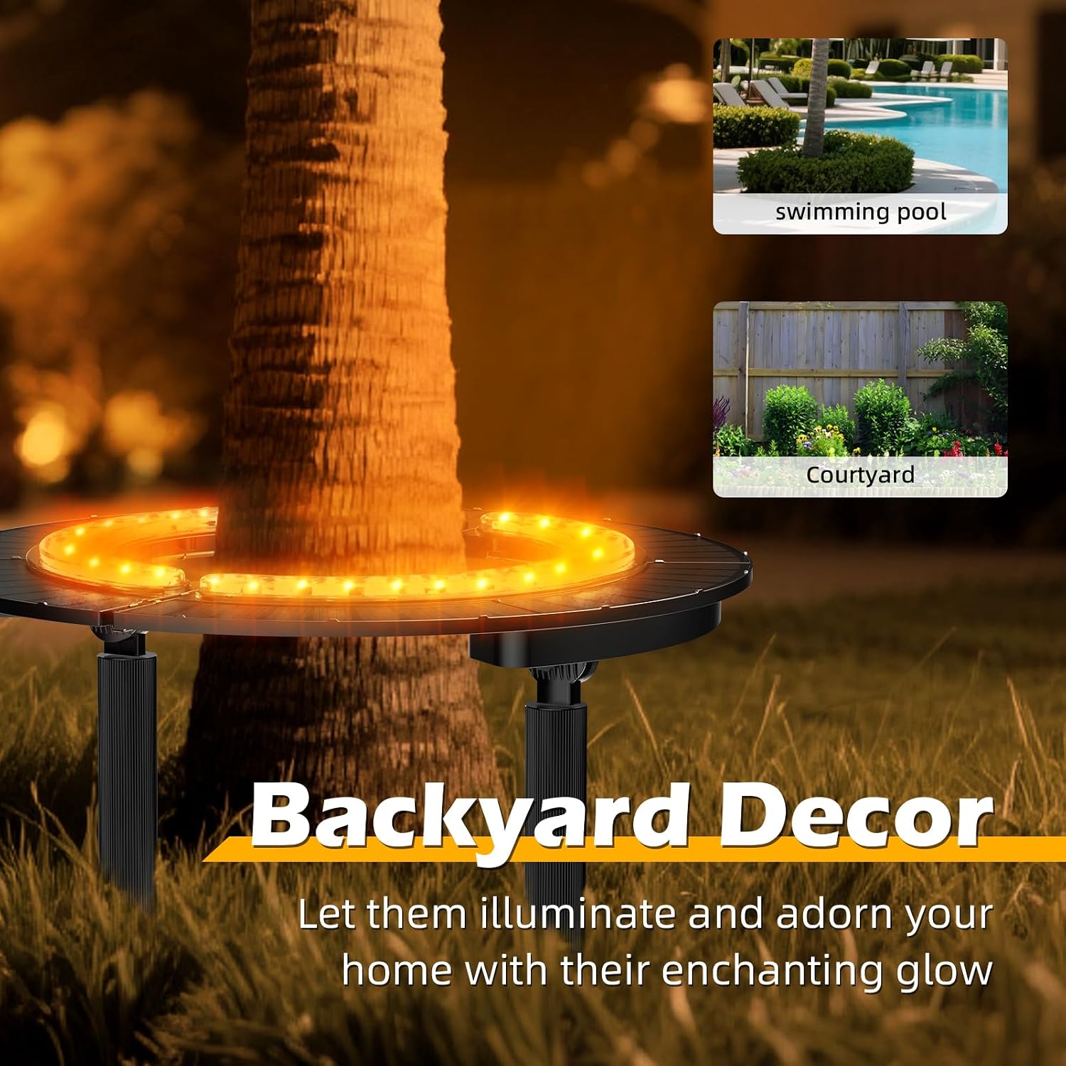 Solar Palm Tree Light Wireless - огляд і ціна Outdoor Lighting Wireless