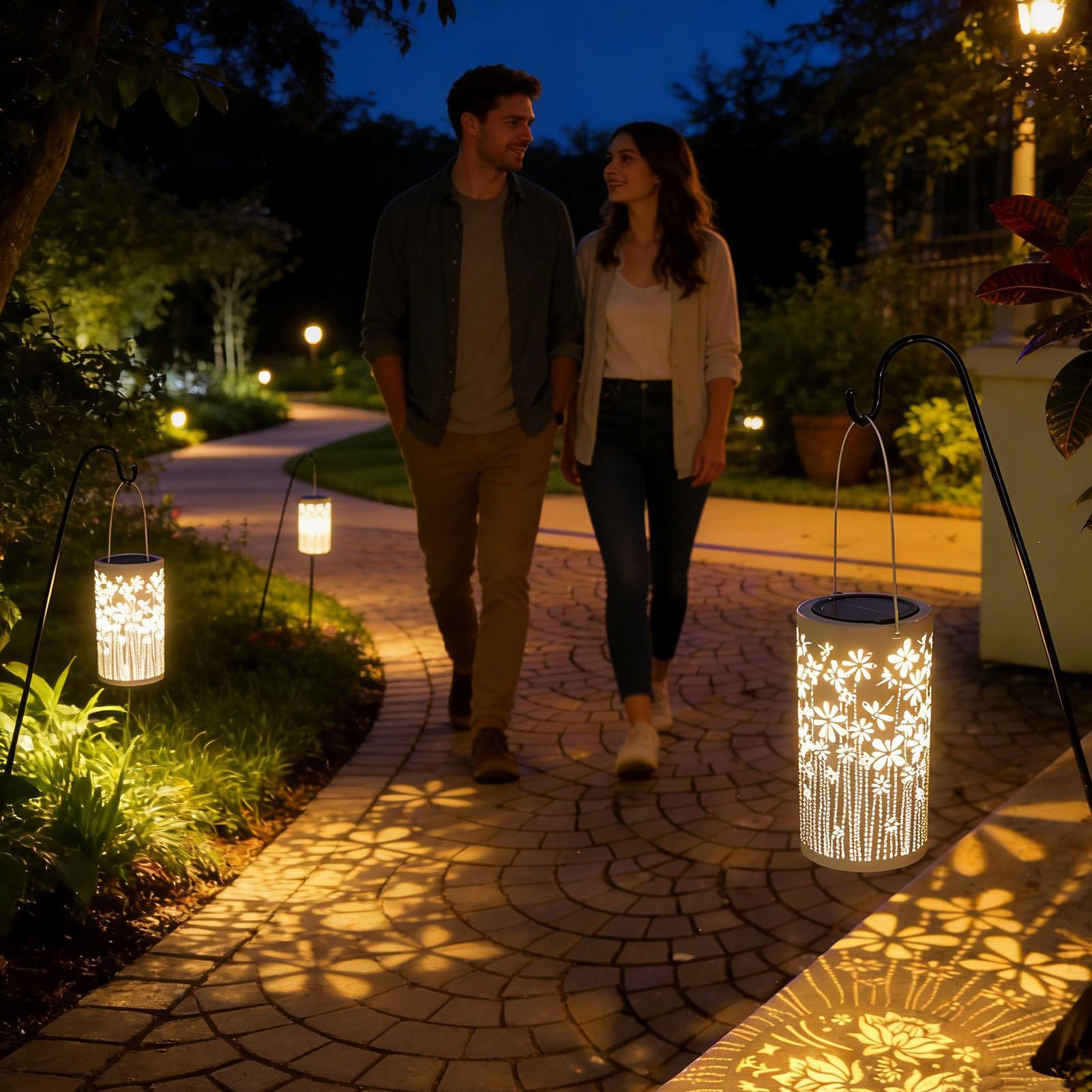 Solar Lanterns Decorative Colo - огляд і ціна Outdoor Lighting Pathway