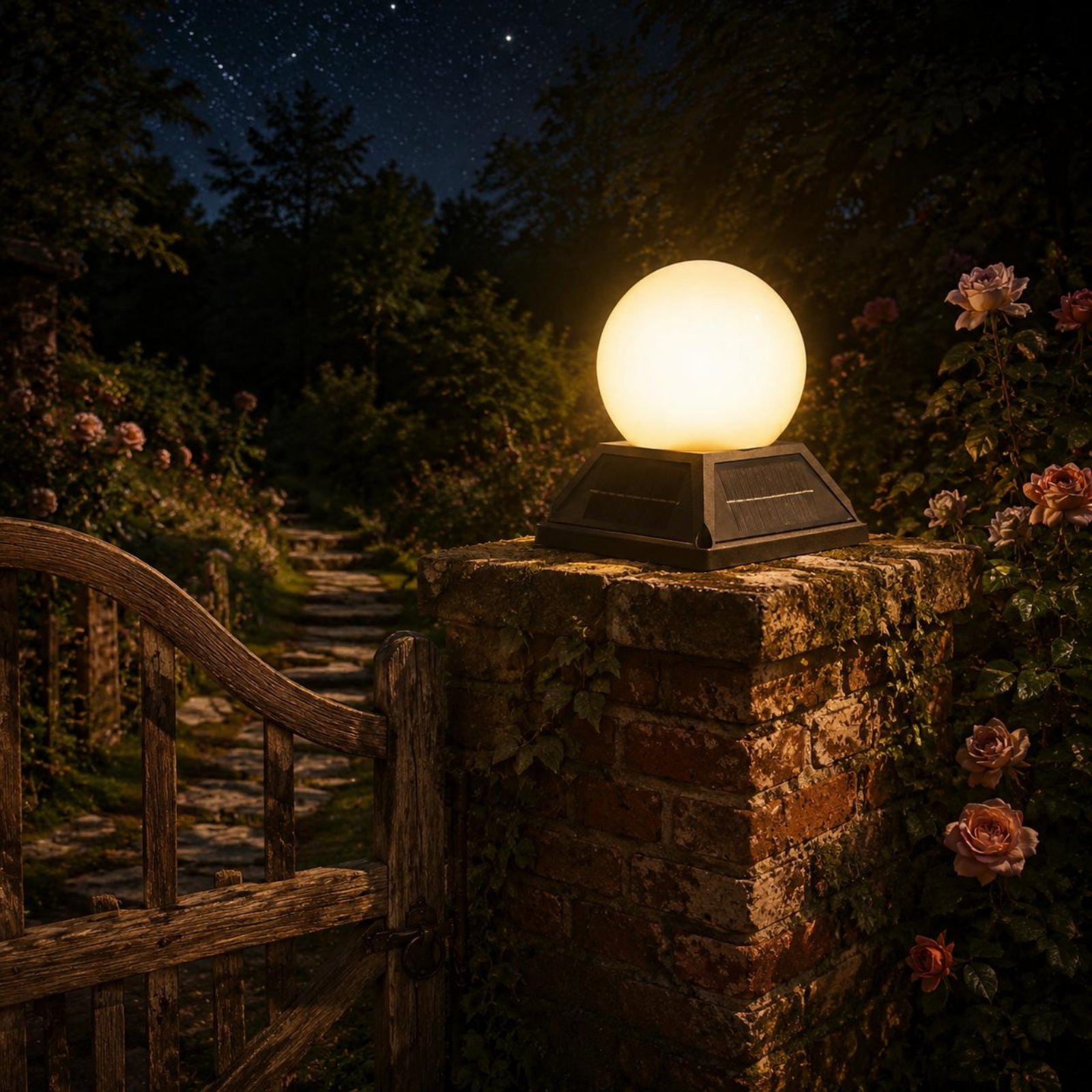 Solar Post Cap Light Wireless  - огляд і ціна Outdoor Lighting Wireless