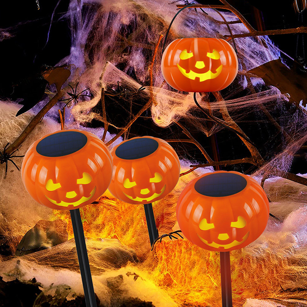 Halloween Pumpkin Solar Garden - огляд і ціна Outdoor Lighting Pathway