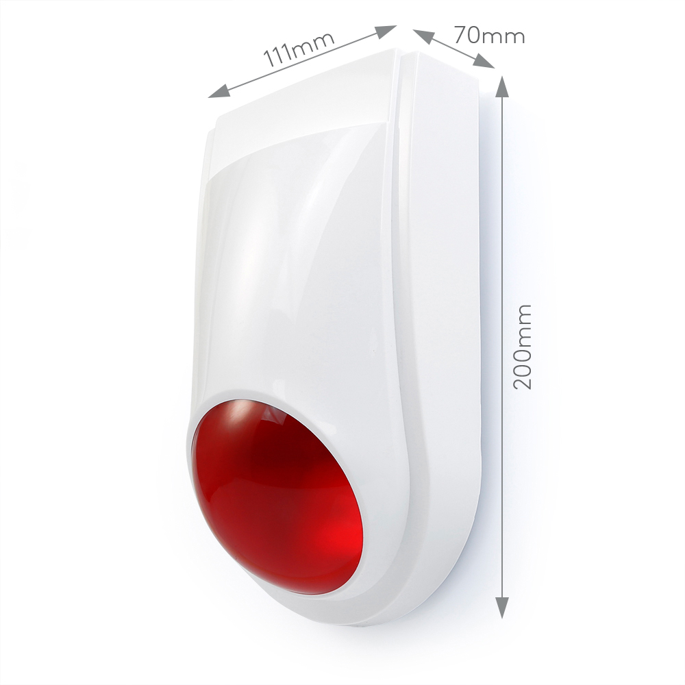 Wireless Flash Siren E6 Outdoo - огляд і ціна Outdoor Lighting Wireless