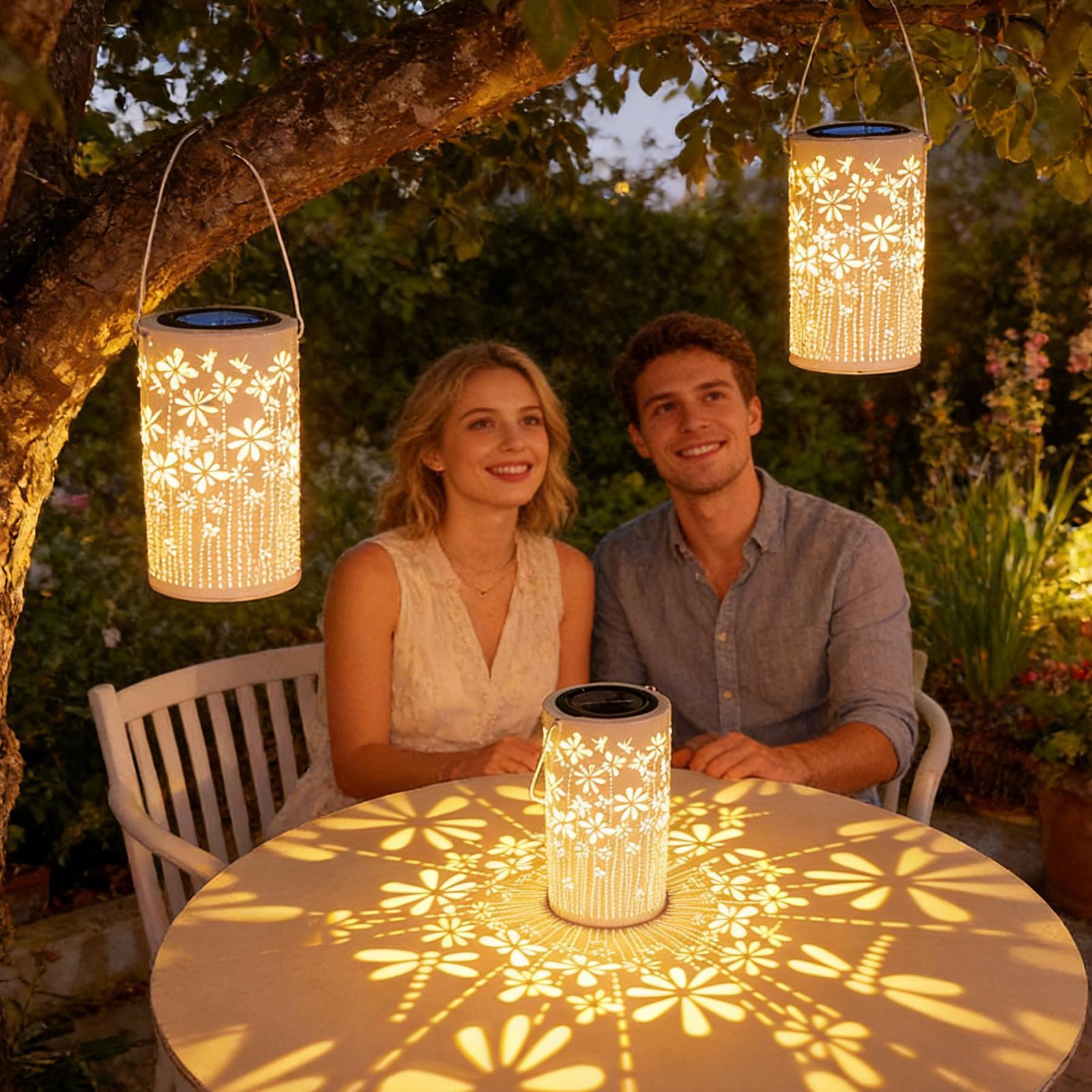 Solar Lanterns Colorful Metal  - огляд і ціна Outdoor Lighting Pathway