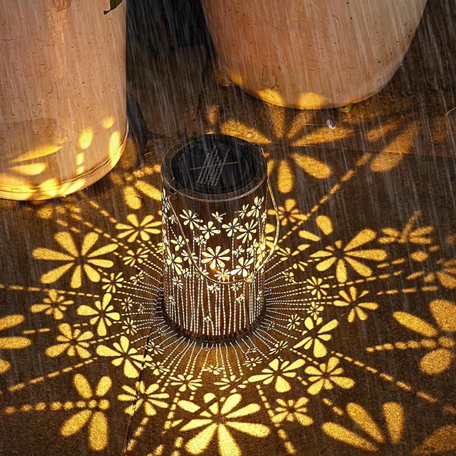 Solar Lanterns Colorful Metal  - огляд і ціна Outdoor Lighting Pathway