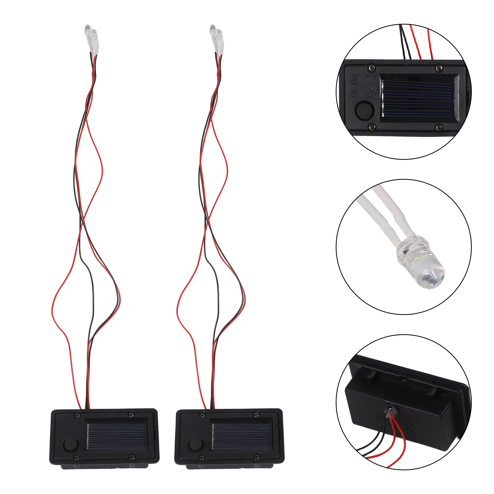 2pcs Solar Light Boxes Replace - огляд і ціна Outdoor Lighting Pathway