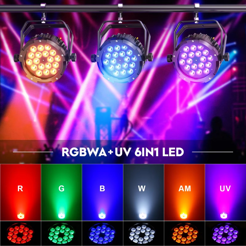 4Pcs 18X10W IP65 Waterproof Pa - огляд і ціна Outdoor Lighting Ip65