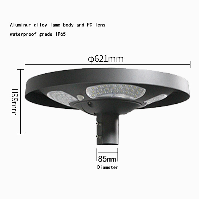 Waterproof IP65 UFO Solar LED  - огляд і ціна Outdoor Lighting Ip65