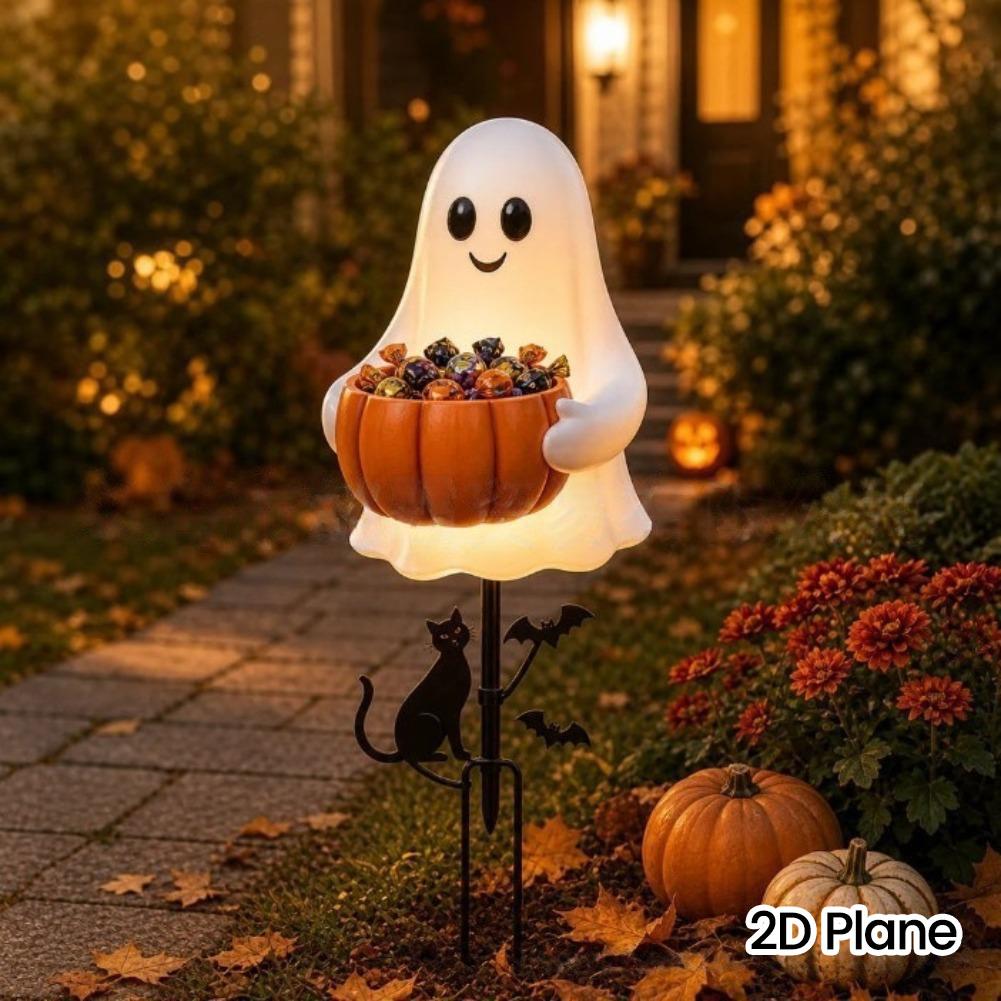 2D Halloween Ghost Pumpkin Can - огляд і ціна Outdoor Lighting Pathway