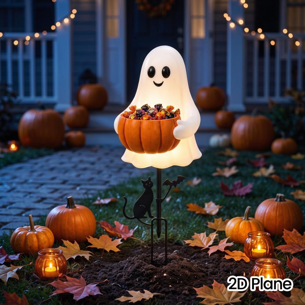 2D Halloween Ghost Pumpkin Can - огляд і ціна Outdoor Lighting Pathway