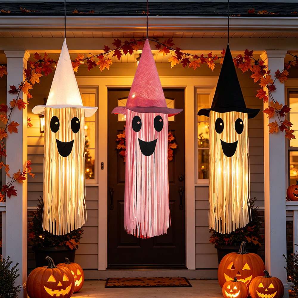 Halloween Glowing Witch Hat Gh - огляд і ціна Outdoor Lighting Effects