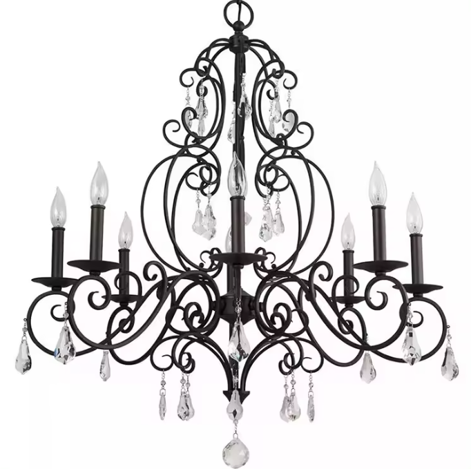 Zeal Lighting Elegant Pendant  - огляд і ціна Outdoor Lighting Black