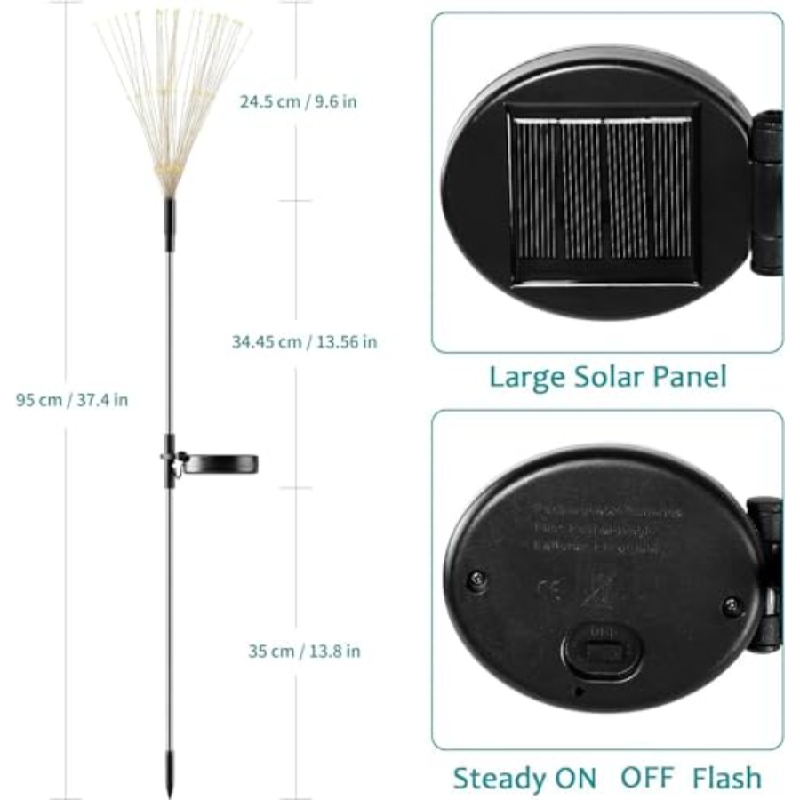 Solar Firework Lights, Lightin - огляд і ціна Outdoor Lighting Pathway