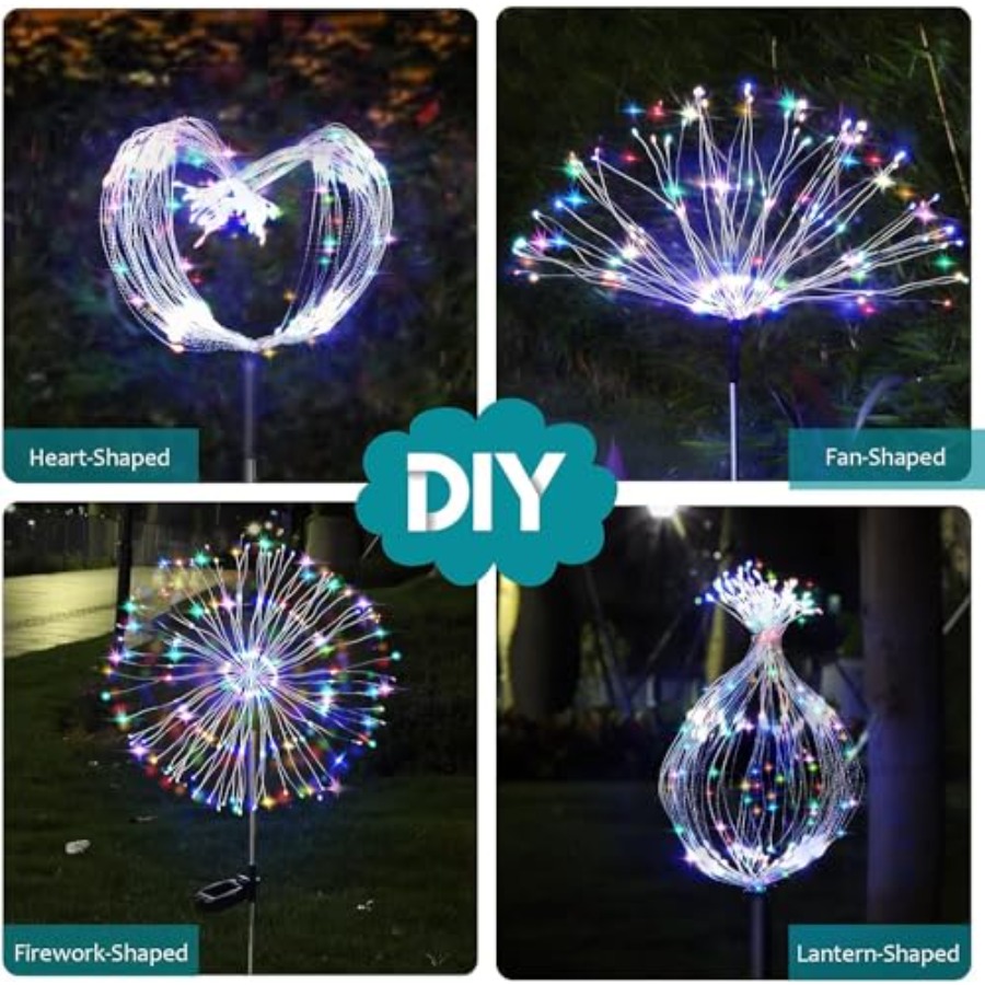 Solar Firework Lights, Lightin - огляд і ціна Outdoor Lighting Pathway